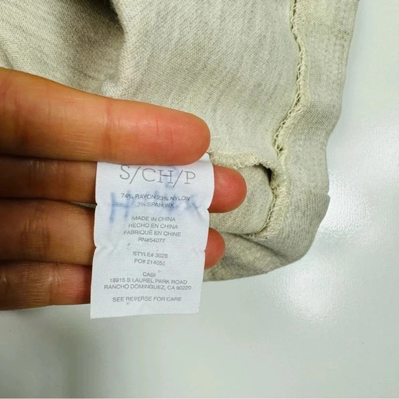 Cabi Knit Moto Jacket Double Breasted Button‎ Front Blazer Neutral Size S - Picture 11 of 13